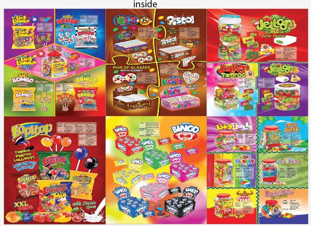 Candy — Assorted candies and confectionery treats
