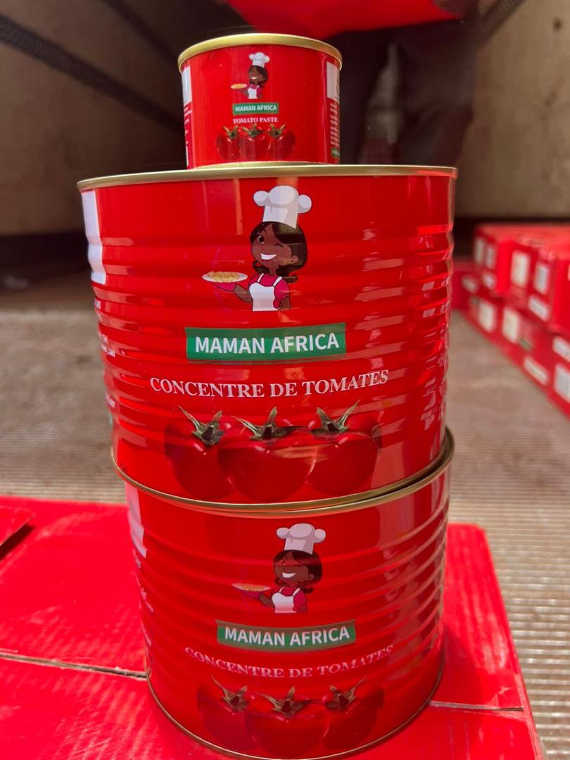 Maman Africa Tomato Paste — Rich and smooth tomato paste in convenient tins